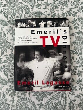 Hardcover, Cookbook, Emeril’s TV Dinners, Emeril Lagasse